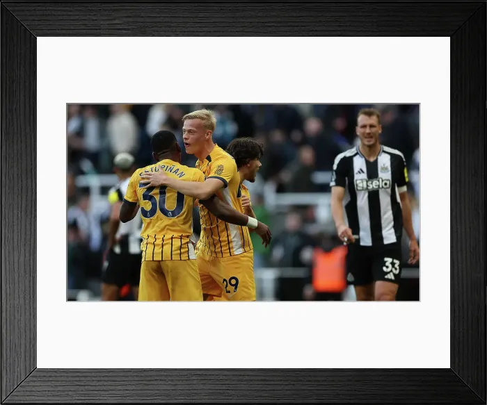 Framed Print : Newcastle United v Brighton and Hove Albion Premier League 19OCT24 Framed Print : Newcastle United v Brighton and Hove Albion Premier League 19OCT24