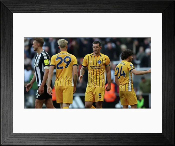 Framed Print : Newcastle United v Brighton and Hove Albion Premier League 19OCT24 Framed Print : Newcastle United v Brighton and Hove Albion Premier League 19OCT24
