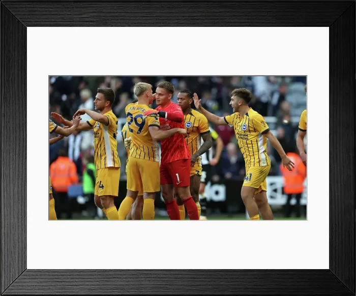 Framed Print : Newcastle United v Brighton and Hove Albion Premier League 19OCT24 Framed Print : Newcastle United v Brighton and Hove Albion Premier League 19OCT24