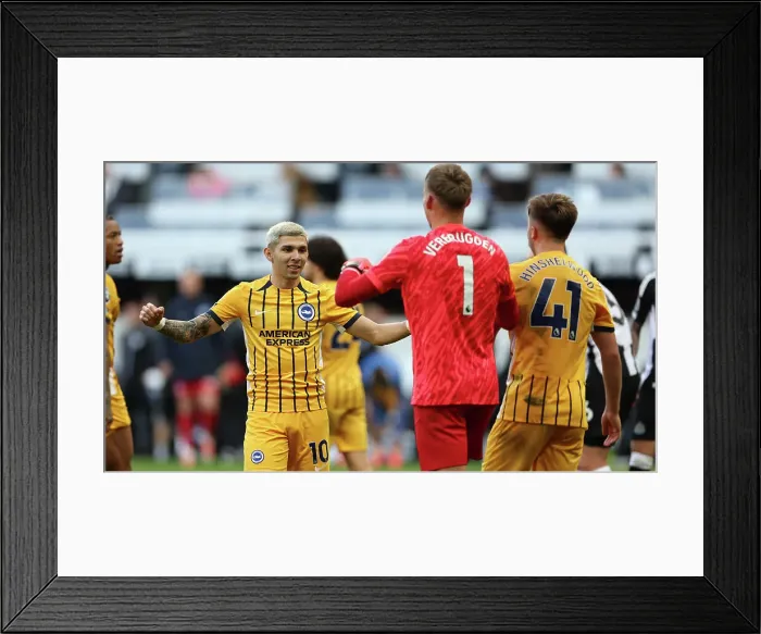 Framed Print : Newcastle United v Brighton and Hove Albion Premier League 19OCT24 Framed Print : Newcastle United v Brighton and Hove Albion Premier League 19OCT24