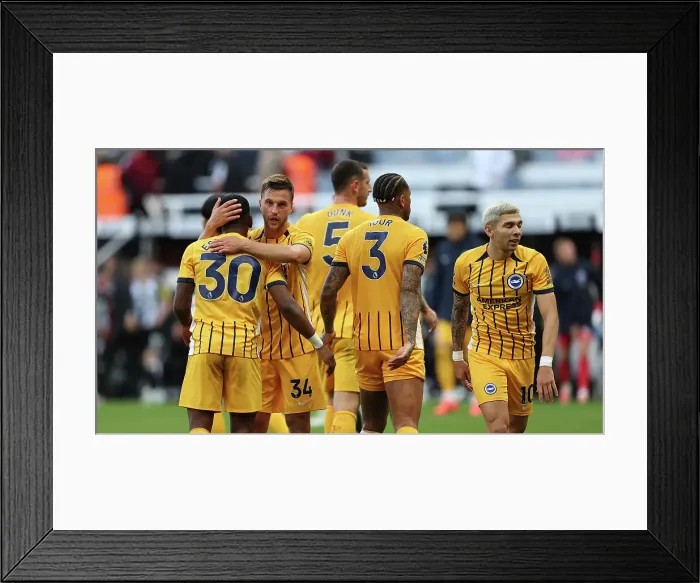 Framed Print : Newcastle United v Brighton and Hove Albion Premier League 19OCT24 Framed Print : Newcastle United v Brighton and Hove Albion Premier League 19OCT24