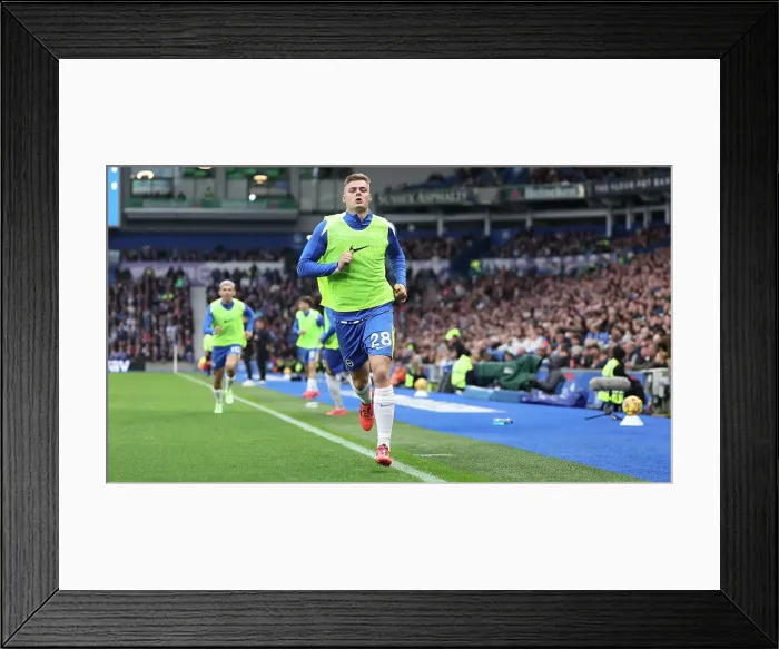 Framed Print : Brighton and Hove Albion v Wolverhampton Wanderers Premier League 26OCT24 Framed Print : Brighton and Hove Albion v Wolverhampton Wanderers Premier League 26OCT24