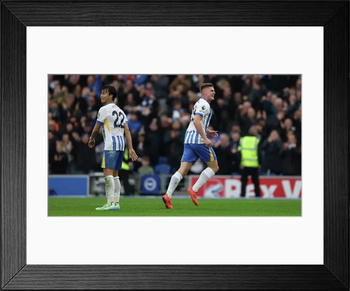 Framed Print : Brighton and Hove Albion v Wolverhampton Wanderers Premier League 26OCT24 Framed Print : Brighton and Hove Albion v Wolverhampton Wanderers Premier League 26OCT24