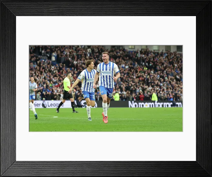 Framed Print : Brighton and Hove Albion v Wolverhampton Wanderers Premier League 26OCT24 Framed Print : Brighton and Hove Albion v Wolverhampton Wanderers Premier League 26OCT24