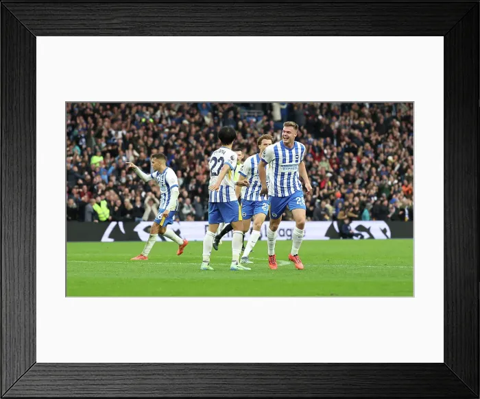 Framed Print : Brighton and Hove Albion v Wolverhampton Wanderers Premier League 26OCT24 Framed Print : Brighton and Hove Albion v Wolverhampton Wanderers Premier League 26OCT24