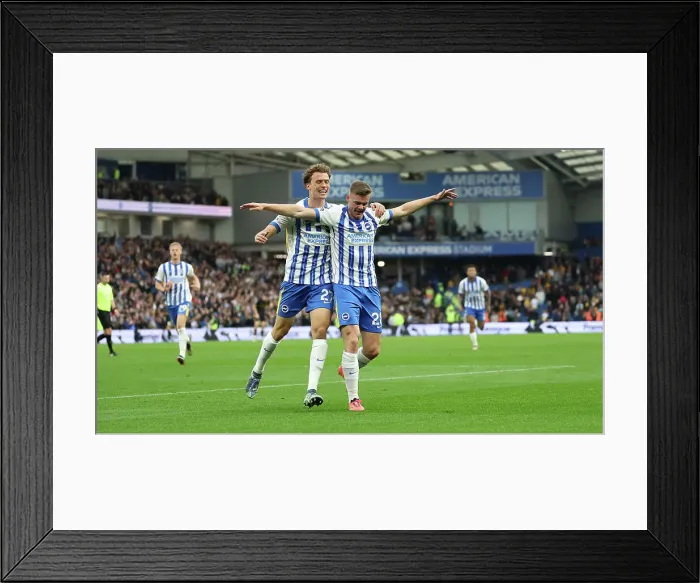 Framed Print : Brighton and Hove Albion v Wolverhampton Wanderers Premier League 26OCT24 Framed Print : Brighton and Hove Albion v Wolverhampton Wanderers Premier League 26OCT24