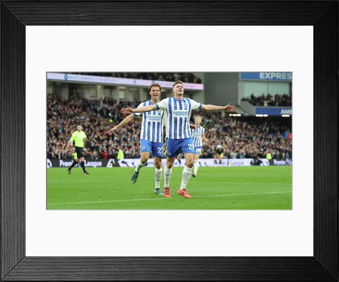 Framed Print : Brighton and Hove Albion v Wolverhampton Wanderers Premier League 26OCT24 Framed Print : Brighton and Hove Albion v Wolverhampton Wanderers Premier League 26OCT24