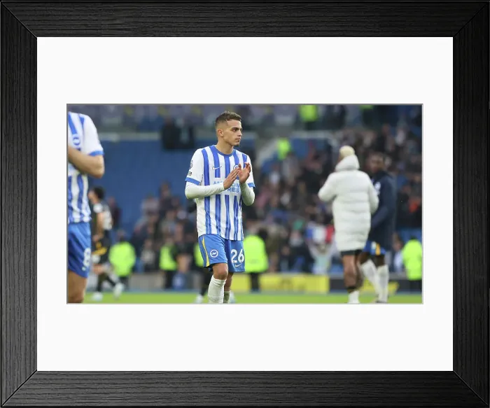 Framed Print : Brighton and Hove Albion v Wolverhampton Wanderers Premier League 26OCT24 Framed Print : Brighton and Hove Albion v Wolverhampton Wanderers Premier League 26OCT24