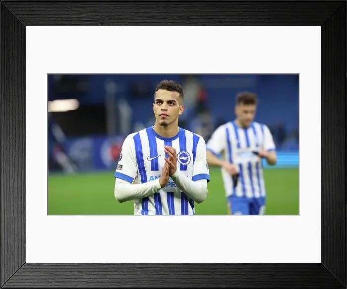 Framed Print : Brighton and Hove Albion v Wolverhampton Wanderers Premier League 26OCT24 Framed Print : Brighton and Hove Albion v Wolverhampton Wanderers Premier League 26OCT24