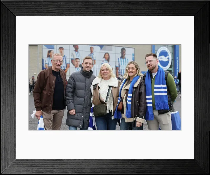 Framed Print : Brighton and Hove Albion v Wolverhampton Wanderers Premier League 26OCT24 Framed Print : Brighton and Hove Albion v Wolverhampton Wanderers Premier League 26OCT24