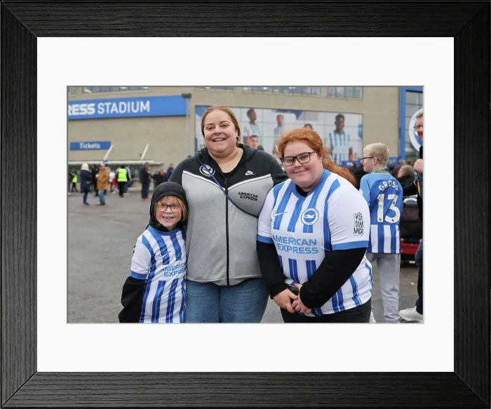 Framed Print : Brighton and Hove Albion v Wolverhampton Wanderers Premier League 26OCT24 Framed Print : Brighton and Hove Albion v Wolverhampton Wanderers Premier League 26OCT24