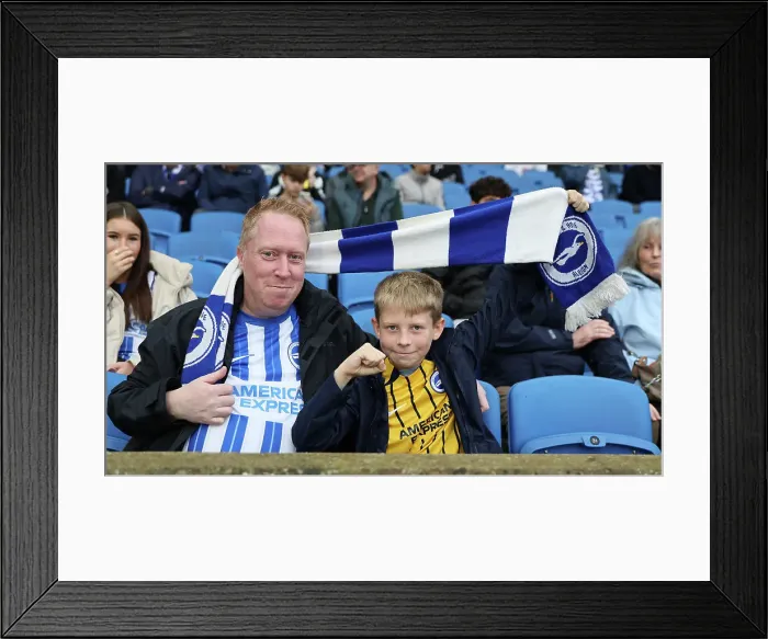 Framed Print : Brighton and Hove Albion v Wolverhampton Wanderers Premier League 26OCT24 Framed Print : Brighton and Hove Albion v Wolverhampton Wanderers Premier League 26OCT24