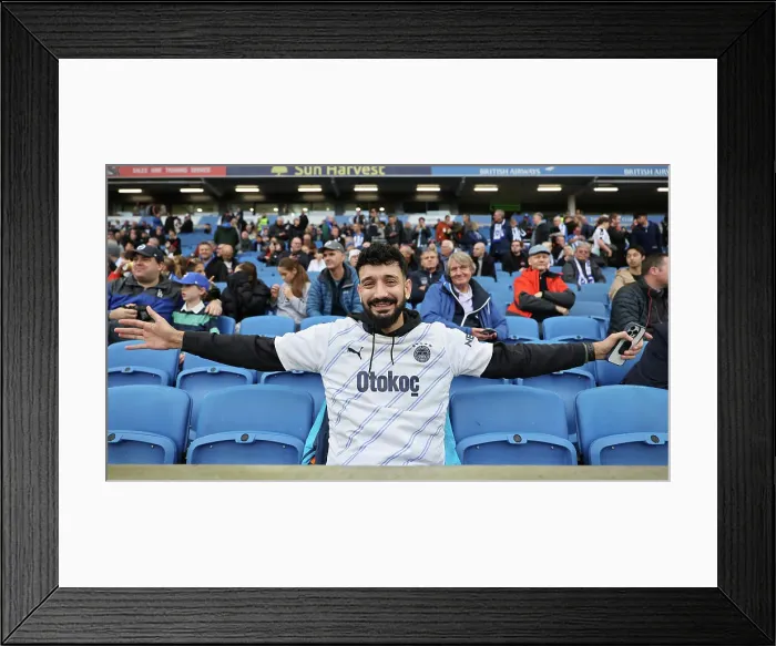 Framed Print : Brighton and Hove Albion v Wolverhampton Wanderers Premier League 26OCT24 Framed Print : Brighton and Hove Albion v Wolverhampton Wanderers Premier League 26OCT24