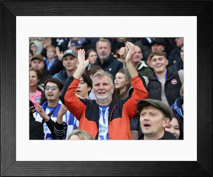 Framed Print : Brighton and Hove Albion v Wolverhampton Wanderers Premier League 26OCT24 Framed Print : Brighton and Hove Albion v Wolverhampton Wanderers Premier League 26OCT24
