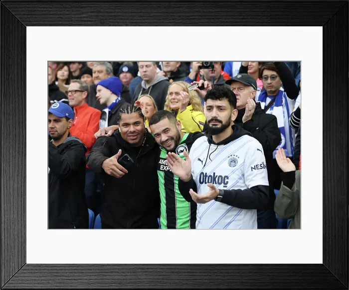 Framed Print : Brighton and Hove Albion v Wolverhampton Wanderers Premier League 26OCT24 Framed Print : Brighton and Hove Albion v Wolverhampton Wanderers Premier League 26OCT24