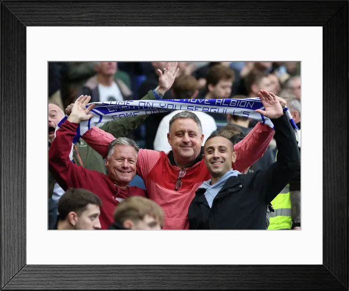 Framed Print : Brighton and Hove Albion v Wolverhampton Wanderers Premier League 26OCT24 Framed Print : Brighton and Hove Albion v Wolverhampton Wanderers Premier League 26OCT24