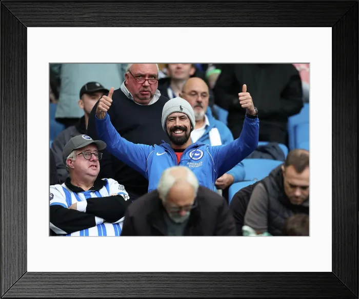 Framed Print : Brighton and Hove Albion v Wolverhampton Wanderers Premier League 26OCT24 Framed Print : Brighton and Hove Albion v Wolverhampton Wanderers Premier League 26OCT24