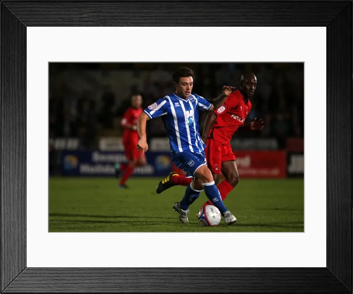 Framed Print : Brighton & Hove Albion vs. Leyton Orient (JPT) - Home Game 2010-11 Framed Print : Brighton & Hove Albion vs. Leyton Orient (JPT) - Home Game 2010-11