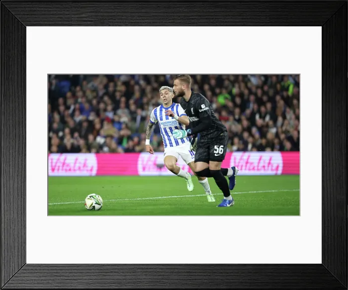 Framed Print : Brighton and Hove Albion v Liverpool Carabao Cup 30OCT24 Framed Print : Brighton and Hove Albion v Liverpool Carabao Cup 30OCT24