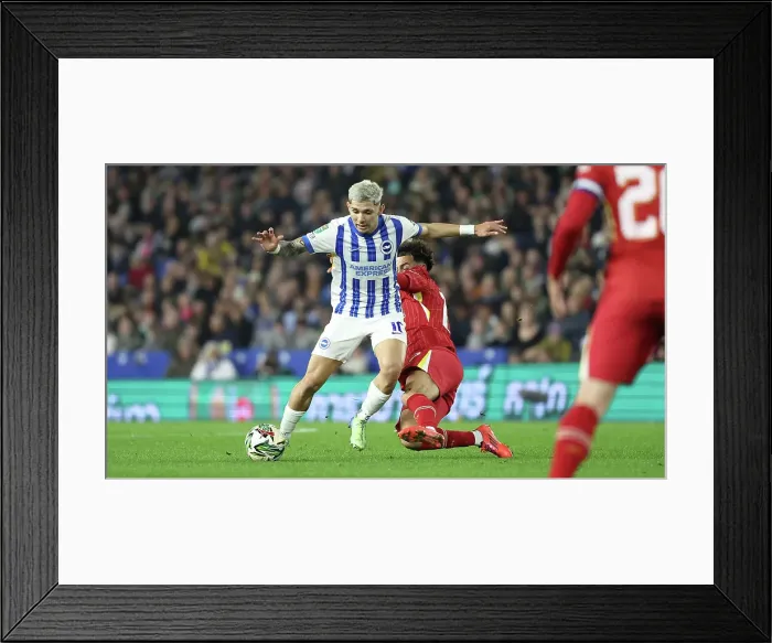 Framed Print : Brighton and Hove Albion v Liverpool Carabao Cup 30OCT24 Framed Print : Brighton and Hove Albion v Liverpool Carabao Cup 30OCT24