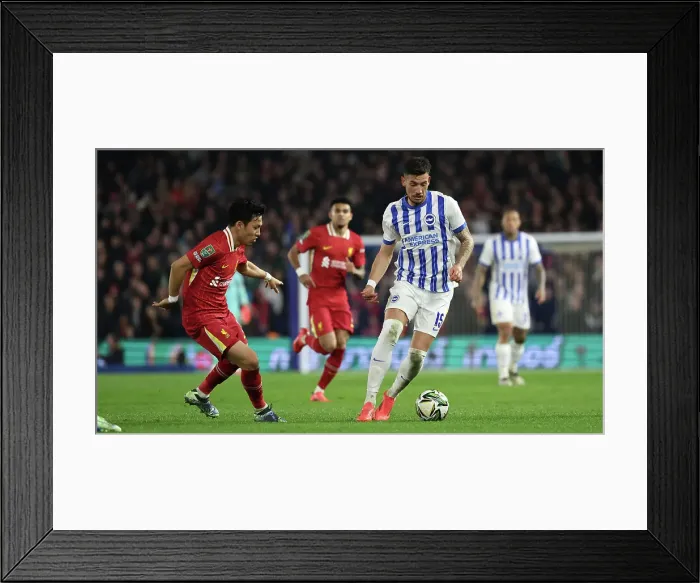 Framed Print : Brighton and Hove Albion v Liverpool Carabao Cup 30OCT24 Framed Print : Brighton and Hove Albion v Liverpool Carabao Cup 30OCT24