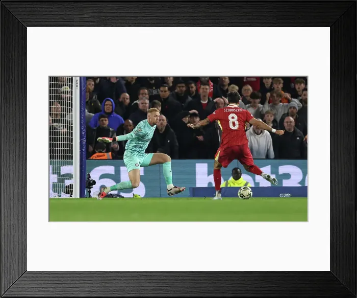 Framed Print : Brighton and Hove Albion v Liverpool Carabao Cup 30OCT24 Framed Print : Brighton and Hove Albion v Liverpool Carabao Cup 30OCT24