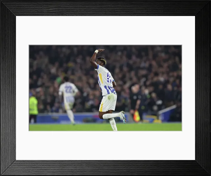 Framed Print : Brighton and Hove Albion v Liverpool Carabao Cup 30OCT24