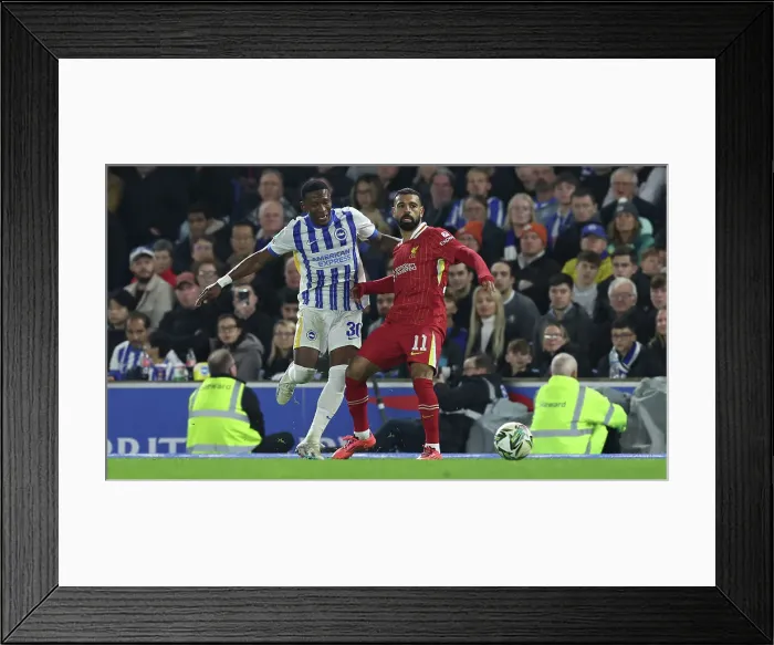 Framed Print : Brighton and Hove Albion v Liverpool Carabao Cup 30OCT24 Framed Print : Brighton and Hove Albion v Liverpool Carabao Cup 30OCT24