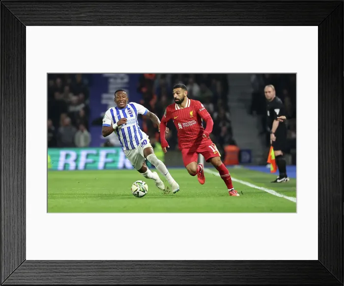 Framed Print : Brighton and Hove Albion v Liverpool Carabao Cup 30OCT24 Framed Print : Brighton and Hove Albion v Liverpool Carabao Cup 30OCT24