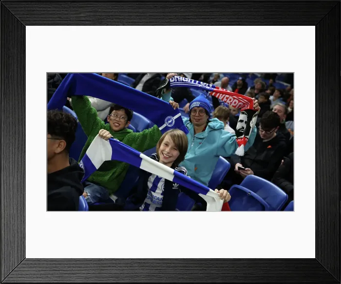 Framed Print : Brighton and Hove Albion v Liverpool Carabao Cup 30OCT24 Framed Print : Brighton and Hove Albion v Liverpool Carabao Cup 30OCT24