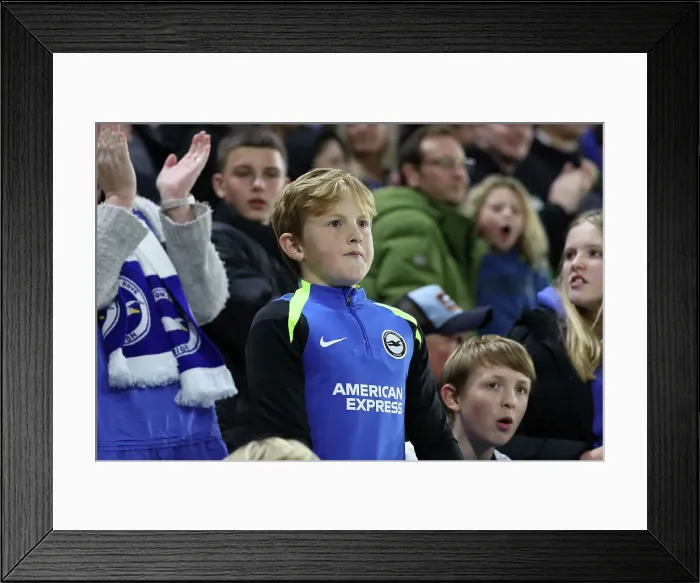 Framed Print : Brighton and Hove Albion v Liverpool Carabao Cup 30OCT24