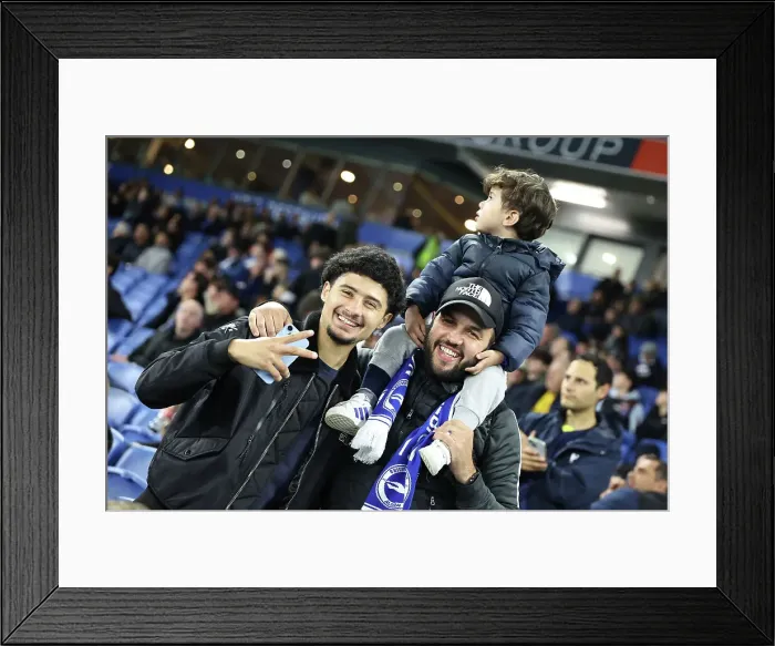 Framed Print : Brighton and Hove Albion v Liverpool Carabao Cup 30OCT24