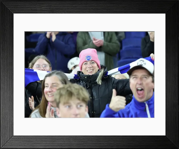 Framed Print : Brighton and Hove Albion v Liverpool Carabao Cup 30OCT24 Framed Print : Brighton and Hove Albion v Liverpool Carabao Cup 30OCT24