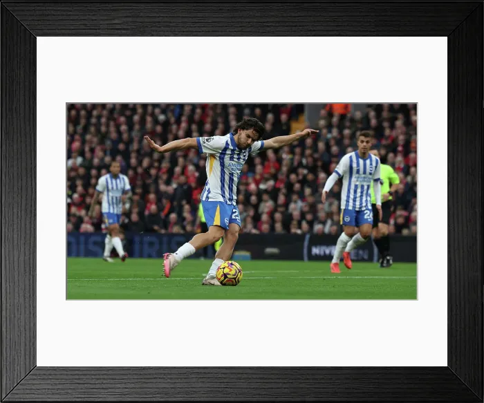 Framed Print : Liverpool v Brighton and Hove Albion Premier League DDMMMYY Framed Print : Liverpool v Brighton and Hove Albion Premier League DDMMMYY