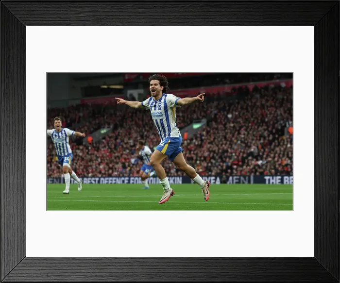 Framed Print : Liverpool v Brighton and Hove Albion Premier League DDMMMYY Framed Print : Liverpool v Brighton and Hove Albion Premier League DDMMMYY