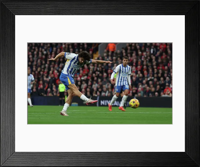 Framed Print : Liverpool v Brighton and Hove Albion Premier League DDMMMYY Framed Print : Liverpool v Brighton and Hove Albion Premier League DDMMMYY