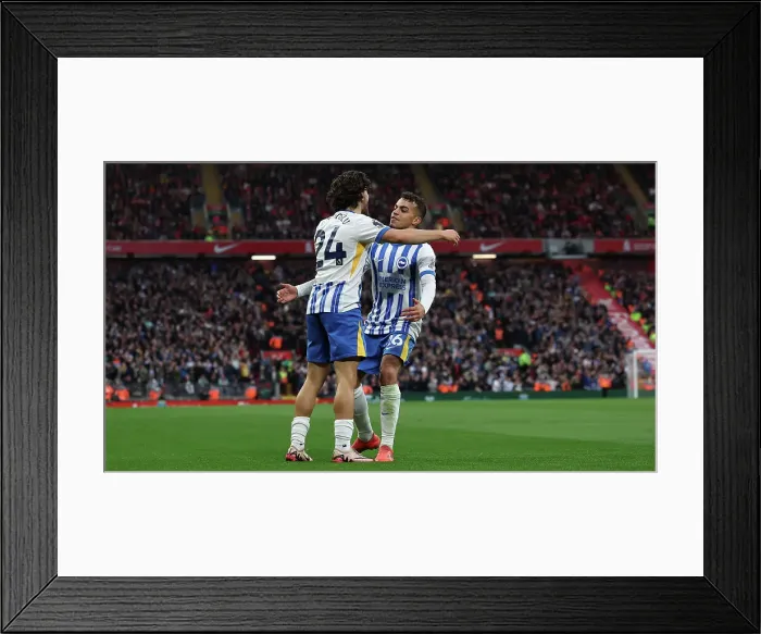 Framed Print : Liverpool v Brighton and Hove Albion Premier League DDMMMYY Framed Print : Liverpool v Brighton and Hove Albion Premier League DDMMMYY