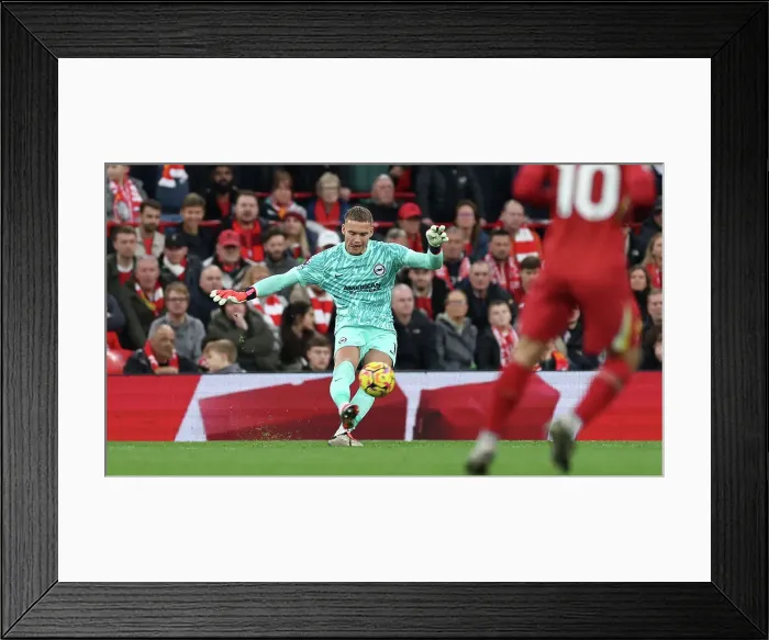 Framed Print : Liverpool v Brighton and Hove Albion Premier League DDMMMYY Framed Print : Liverpool v Brighton and Hove Albion Premier League DDMMMYY