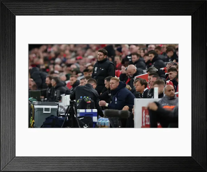 Framed Print : Liverpool v Brighton and Hove Albion Premier League DDMMMYY Framed Print : Liverpool v Brighton and Hove Albion Premier League DDMMMYY