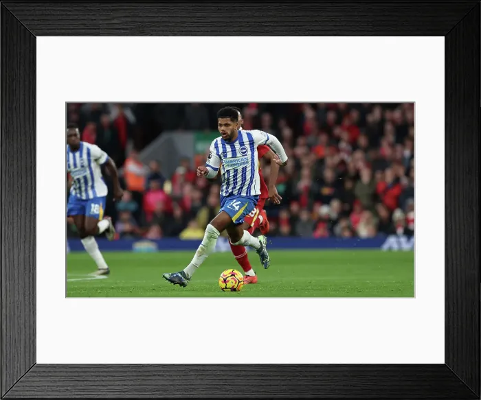 Framed Print : Liverpool v Brighton and Hove Albion Premier League DDMMMYY Framed Print : Liverpool v Brighton and Hove Albion Premier League DDMMMYY