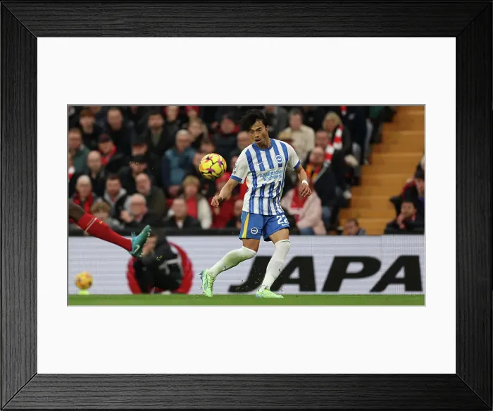 Framed Print : Liverpool v Brighton and Hove Albion Premier League DDMMMYY Framed Print : Liverpool v Brighton and Hove Albion Premier League DDMMMYY