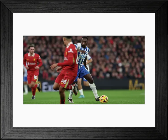Framed Print : Liverpool v Brighton and Hove Albion Premier League DDMMMYY Framed Print : Liverpool v Brighton and Hove Albion Premier League DDMMMYY