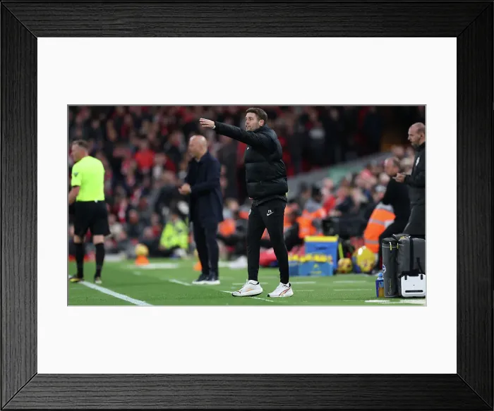 Framed Print : Liverpool v Brighton and Hove Albion Premier League DDMMMYY Framed Print : Liverpool v Brighton and Hove Albion Premier League DDMMMYY
