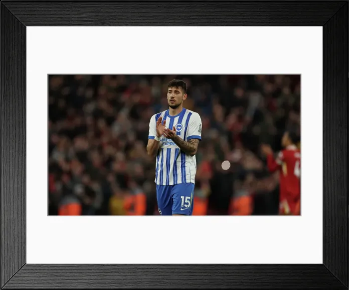 Framed Print : Liverpool v Brighton and Hove Albion Premier League DDMMMYY Framed Print : Liverpool v Brighton and Hove Albion Premier League DDMMMYY