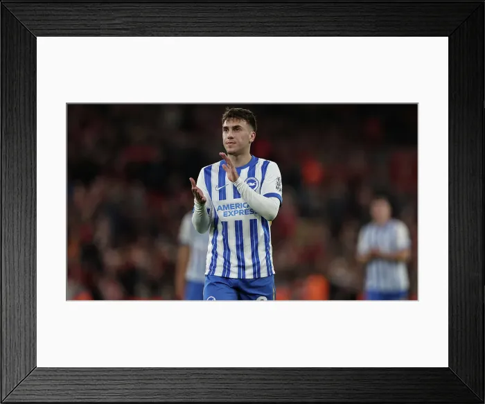 Framed Print : Liverpool v Brighton and Hove Albion Premier League DDMMMYY Framed Print : Liverpool v Brighton and Hove Albion Premier League DDMMMYY