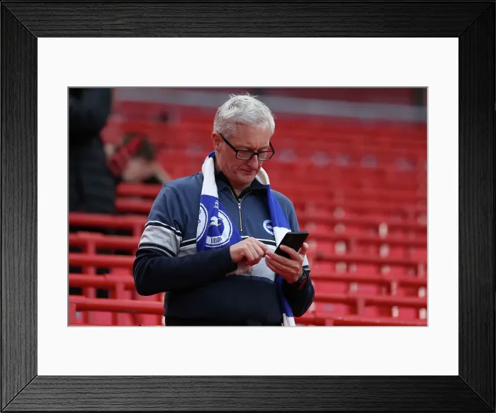 Framed Print : Liverpool v Brighton and Hove Albion Premier League DDMMMYY Framed Print : Liverpool v Brighton and Hove Albion Premier League DDMMMYY