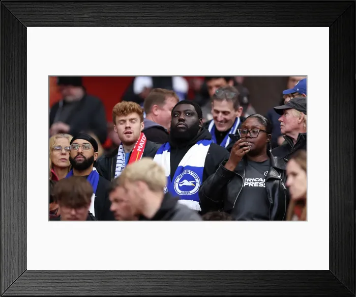 Framed Print : Liverpool v Brighton and Hove Albion Premier League DDMMMYY Framed Print : Liverpool v Brighton and Hove Albion Premier League DDMMMYY