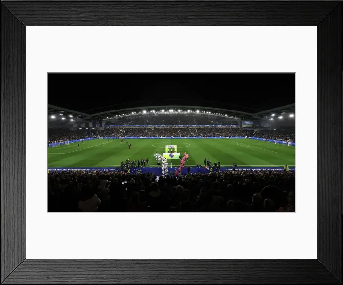 Framed Print : Brighton and Hove Albion v Manchester City Premier League 09NOV24 Framed Print : Brighton and Hove Albion v Manchester City Premier League 09NOV24