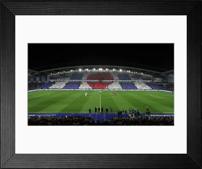 Framed Print : Brighton and Hove Albion v Manchester City Premier League 09NOV24 Framed Print : Brighton and Hove Albion v Manchester City Premier League 09NOV24