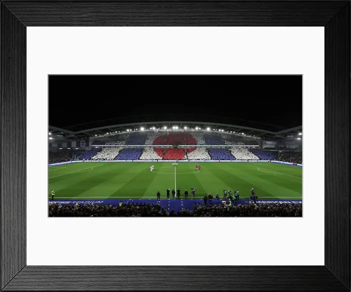 Framed Print : Brighton and Hove Albion v Manchester City Premier League 09NOV24 Framed Print : Brighton and Hove Albion v Manchester City Premier League 09NOV24